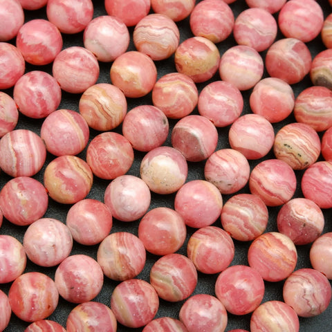 Rhodochrosite Beads