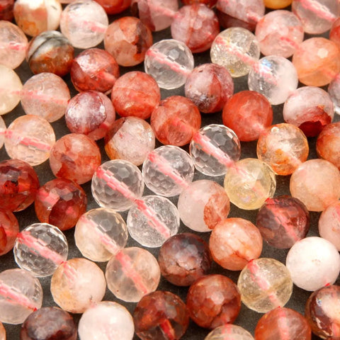 Hematoid Quartz Beads