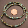 African Turquoise · Smooth · Rondelle · 2x4mm, Tejas Beads, Beads