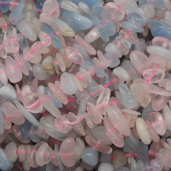 Rose Quartz Gemstone Faceted Pear Beads | Gemstone Teardrop Beads Size -  7x10 to 9x15 MM Gems for Making Jewelry 10 Pcs. Strand [NSKU-10]