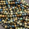 Azurite with Chalcocite · Smooth · Round · 4mm, 6mm, 8mm, Tejas Beads, Beads