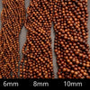 Black Rosewood · Smooth · Round · 6mm, 8mm, 10mm, Tejas Beads, Beads