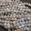 Celestite · Smooth · Round · 6mm, 8mm, 9.5mm, Tejas Beads, Beads