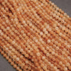 Citrine · Microfaceted · Round · 4mm, Tejas Beads, Beads