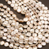 Freshwater Pearl · Coin · White · Graduated 10mm to 12mm, Tejas Beads, Beads