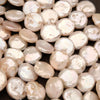 Freshwater Pearl · Coin · White · Graduated 10mm to 12mm, Tejas Beads, Beads