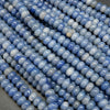 Blue Aventurine · Smooth · Rondelle · 6mm, 8mm, Bead, Tejas Beads