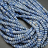 Blue Aventurine · Smooth · Rondelle · 6mm, 8mm, Bead, Tejas Beads