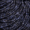 Blue Sapphire A · Microfaceted · Round · 2.8mm, Tejas Beads, Beads