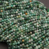 Emerald · Microfaceted · Round · 3mm, 3.5mm, Tejas Beads, Beads