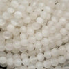 Satin Spar Selenite · Smooth · Round · 6mm, 8mm, 10mm, Tejas Beads, Beads