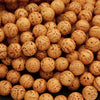 Tibetan Longan Bodhi Seed · Smooth · Round · 11.5mm · Large Hole, Tejas Beads, Beads