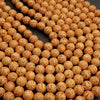 Tibetan Longan Bodhi Seed · Smooth · Round · 11.5mm · Large Hole, Tejas Beads, Beads