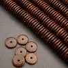 Coconut Shell · Smooth · Disk · 6mm, 8mm, 10mm, 12mm, Tejas Beads, Beads