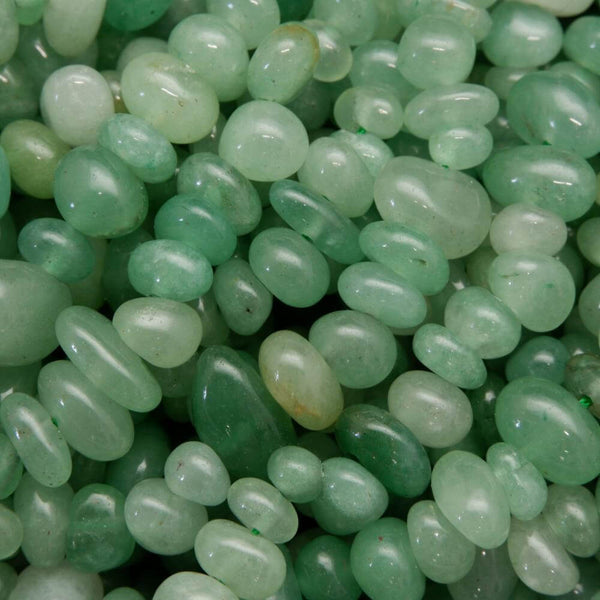 Green Aventurine 5-5.5mm Smooth Heishi Cube A Grade Gemstone Beads Strand -  19095
