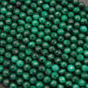 Malachite · Microfaceted · Round · 2mm, 3mm, 4mm, Tejas Beads, Beads