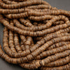 Coconut Shell · Rough Cut · Heishi · 3mm, 5mm, 7mm, Tejas Beads, Beads