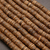 Coconut Shell · Rough Cut · Heishi · 3mm, 5mm, 7mm, Tejas Beads, Beads