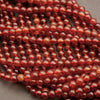 Hessonite Garnet · Smooth · Round · 5mm, 5.8mm, Tejas Beads, Beads