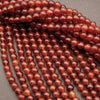 Hessonite Garnet · Smooth · Round · 5mm, 5.8mm, Tejas Beads, Beads