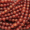 Hessonite Garnet · Smooth · Round · 5mm, 5.8mm, Tejas Beads, Beads