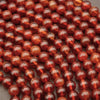 Hessonite Garnet · Smooth · Round · 5mm, 5.8mm, Tejas Beads, Beads