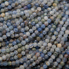 South African Kyanite · Microfaceted · Round · 2mm, Tejas Beads, Beads