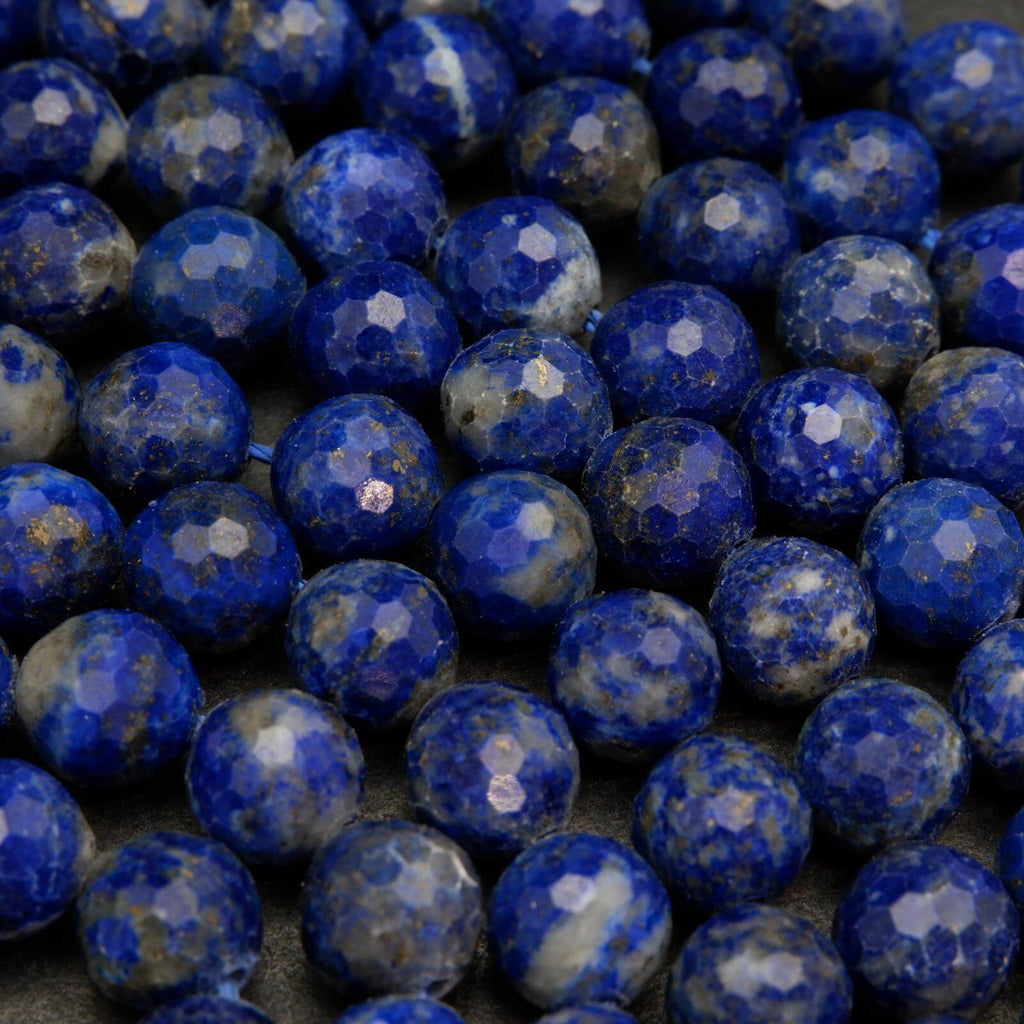 Faceted Lapis Lazuli Beads.