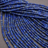 Lapis Lazuli · Smooth · Rondelle · 2x4mm, Tejas Beads, Beads