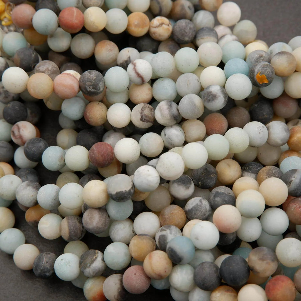 Brazilian Amazonite · Matte · Round · 4mm, 6mm, 8mm, 10mm, Tejas Beads, Beads