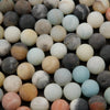 Brazilian Amazonite · Matte · Round · 4mm, 6mm, 8mm, 10mm, Tejas Beads, Beads