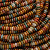 Ocean Jasper · Smooth · Rondelle · 2x4mm, Tejas Beads, Beads