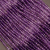 Amethyst · Ombre  · Microfaceted · Rondelle · 3x4mm, Tejas Beads, Beads