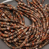 Petrified Wood · Smooth · Rondelle · 5x8mm, Tejas Beads, Beads