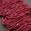 Pink Tourmaline A · Microfaceted · Round · 2mm, 3mm, Tejas Beads, Beads