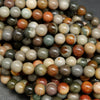 Polychrome jasper beads.