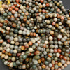 Polychrome jasper beads.