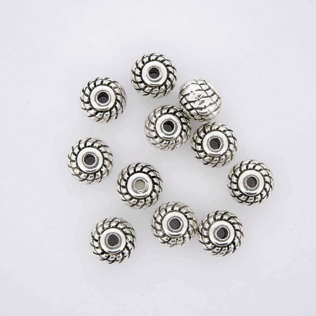 Silver Jewelry Findings Beads.