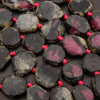 Ruby · Rough Raw · Slab Slices · 13mm, 16mm, 18mm, 22mm, Tejas Beads, Beads