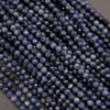 Blue Sapphire · Microfaceted · Round · 3.5mm, Tejas Beads, Beads