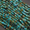 Turquoise · Faceted · Rondelle · 5mm, 5.8mm, Tejas Beads, Beads