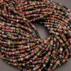 Watermelon Tourmaline · Faceted · Rondelle · 5mm, Tejas Beads, Beads