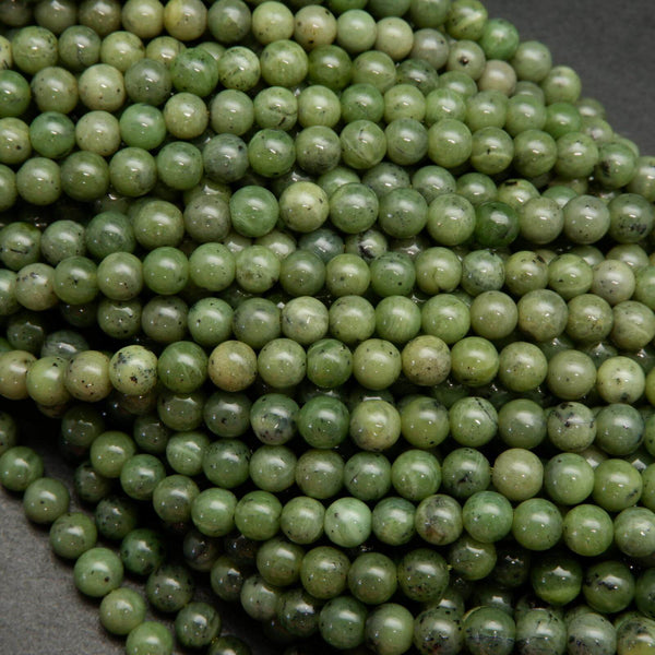 Faceted Natural Green Nephrite Jade Barrel Bead Pendant-G026137