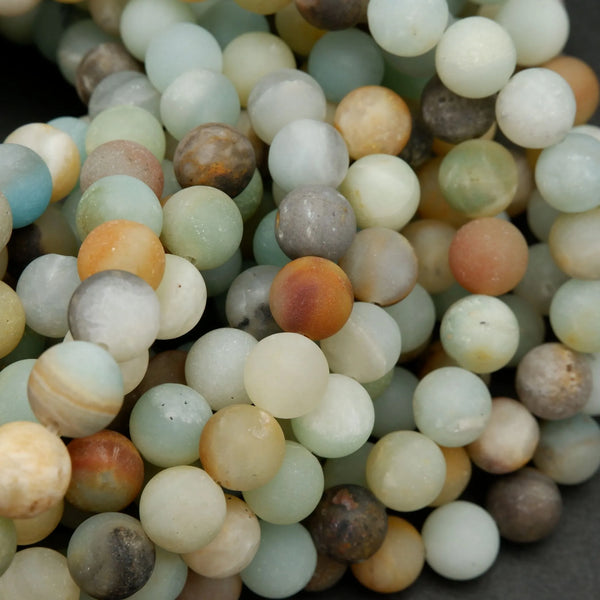 Grey Moonstone A · Faceted · Round · 6mm, 8mm– Tejas Beads