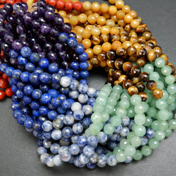 Seven Chakra Beads, 7 Chakra Strands
