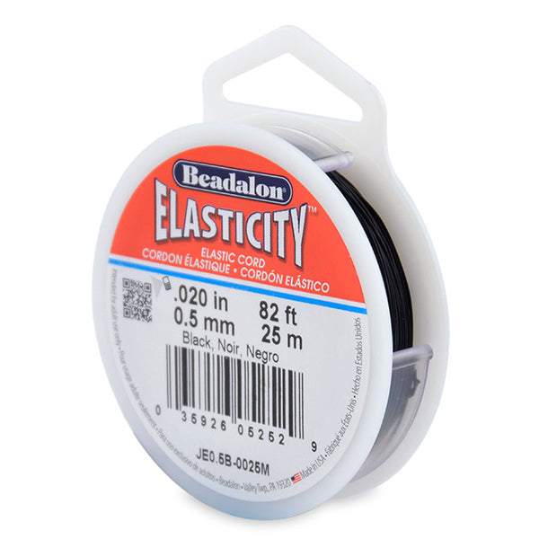 Elasticity Stretch Cord in Clear Appx 0.5mm Appx 25m Total